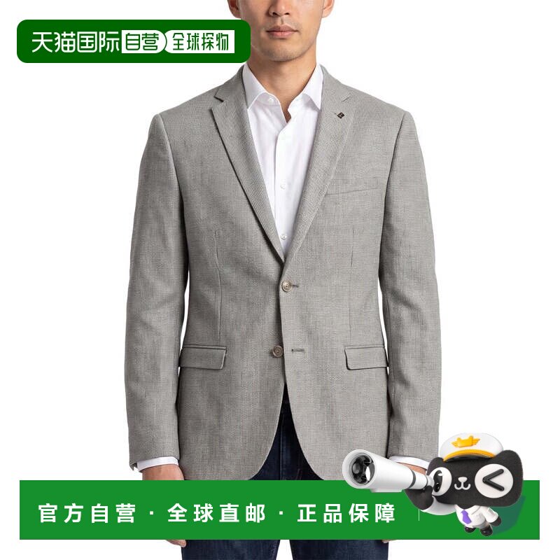 自营corneliani科内利亚尼CC系列纯羊毛西装外套-灰色 美国奥莱直