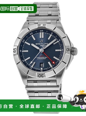 自营 breitling百年灵 Chronomat Automatic GMT 40 蓝色表盘钢男