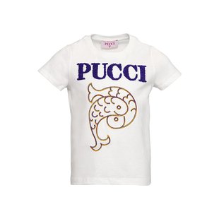 AW2024 EMILIO PV8B41J0177101 女童衬衫 白色 PUCCI
