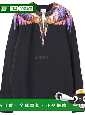 韩国直邮MARCELO BURLON CMBA009F23FLE001 1030 男士棉质翼形印T