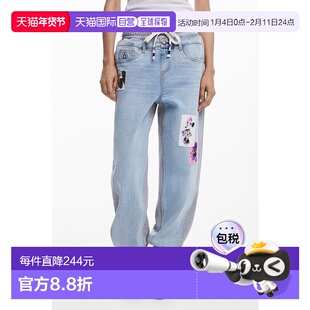 日本直邮Desigual Minnie Switch Denim 裤子牛仔裤休闲裤