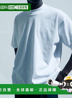 1h可退 日本直邮Hanes for BIOTOP 男士美式高领T恤2件装 2025ABF