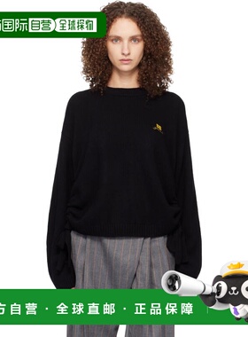 1h可退 香港直邮GANNI 甘尼 女士 黑色 Wool Mix 毛衣 A1070