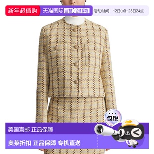 自营lafayette 148 new yorkLafayette 148纽约无领贴袋夹克-黄色