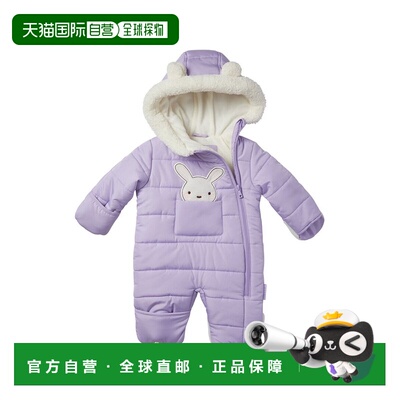 自营Wippette 3D Bunny Applique Pram - purple 美国奥莱直发