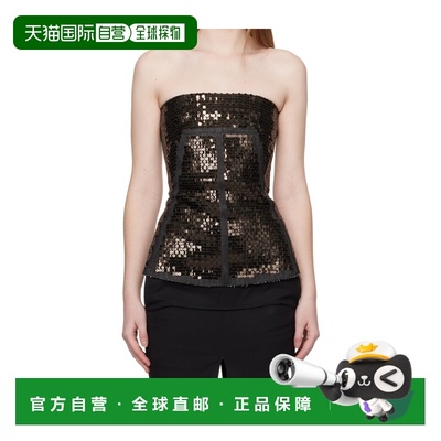 1h可退 香港直邮Rick Owens Temple 紧身胸衣 RP01F6127SRAKM3