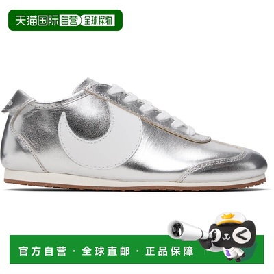 1h可退 香港直邮潮奢 Marine Serre 男士 银色 Metallic Leather