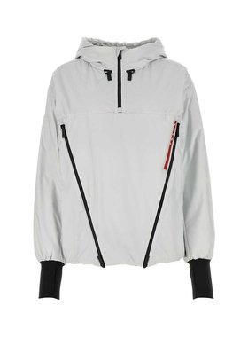 PRADA 女士外套 291946S2021YV2F0K74 SS2024 灰色