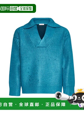 1h可退 香港直邮潮奢 valentino 华伦天奴 男士 V领针织毛衣 5V0K