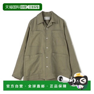 1h可退 日本直邮TOMORROWLAND男士全麻四口袋宽松 safari风衬衫 6