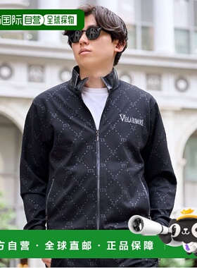 1h可退 日本直邮VIOLA RUMORE 男女同款 全图案拉链夹克 异材质拼