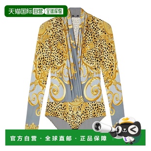 AW2025 1A1625110053215E700 黄色 女士T恤 香港直邮VERSACE
