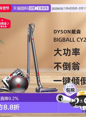 欧洲直邮戴森BigBall CY26大功率有线吸尘器Absolute2银色7吸头