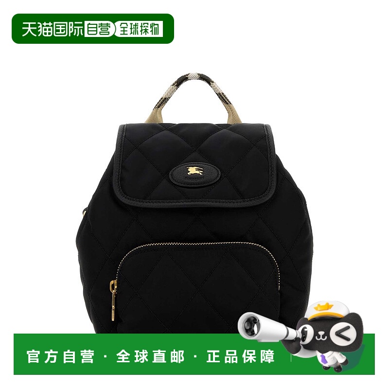 香港直邮BURBERRY 女士手提包 8118748A1189 SS2026 黑色 Burberr