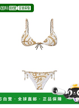 香港直邮BALMAIN 女士泳装 BKB8424200128 AW2025 白色 Two-piece