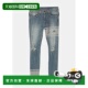 Distressed Skinny Jeans紧身裤 Indigo 牛仔裤