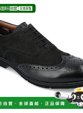 自营 Thomas & Vine Covington 布洛克牛津鞋 - 黑色 美国奥莱直