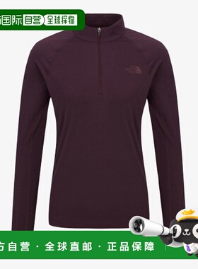 韩国直邮THE NORTH FACE The North Face 女士 Risco 长袖拉链 T