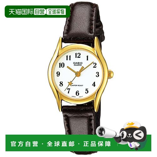 日本直邮CASIO 手表 白色金色卡西欧