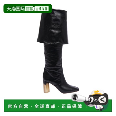 1h可退 香港直邮Chloe Georgia 高跟靴 C25S07YQJ粗跟长靴女靴