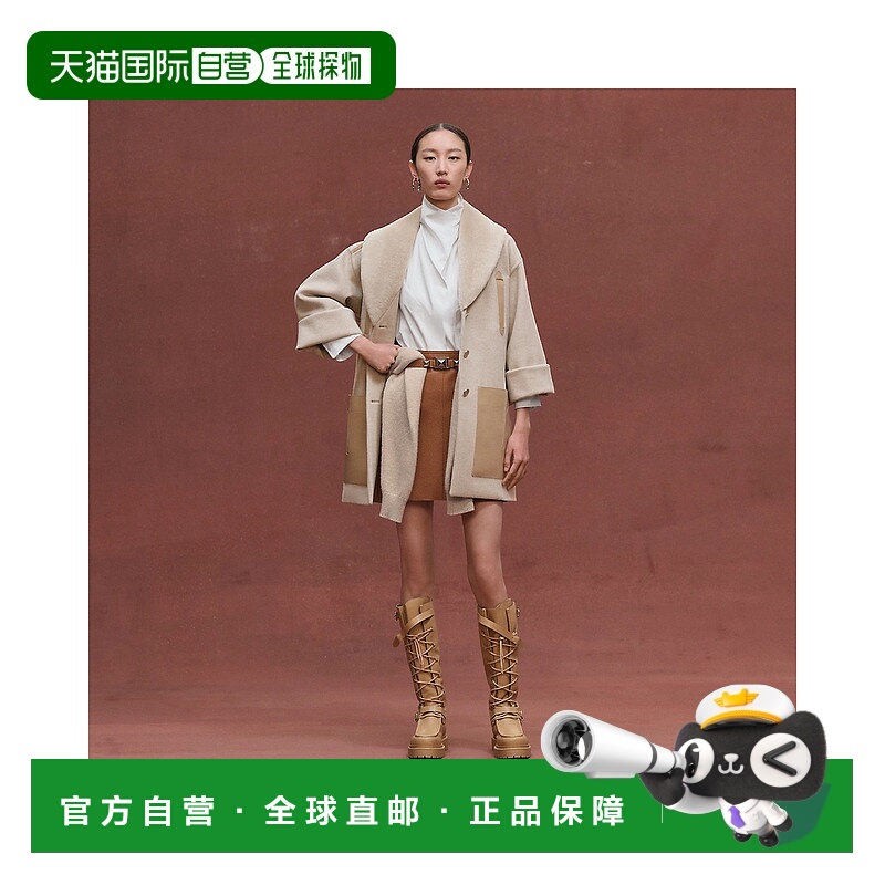 1h可退 欧洲直邮HERMES 爱马仕 25秋冬 H5H0242DBMV 女士 大衣