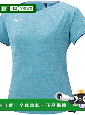 【日本直邮】Mizuno美津浓女式网球 羽毛球速干运动衫L 72MA1203