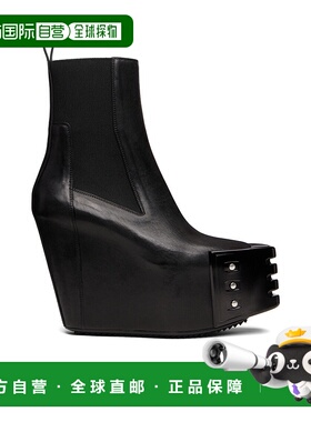 香港直邮Rick Owens Grilled 切尔西靴 RU02E1848LGYGR短靴