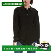 Schouler Blouse Demi 自营Proenza Silk Blend black 美国奥莱