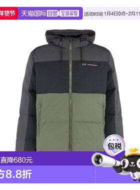 1h可退 香港直邮Ea7 男士 蓬松尼龙夹克 7M000946AF13190U8100