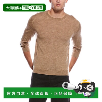 自营Vince Wool Crewneck Sweater - brown 美国奥莱直发毛衣