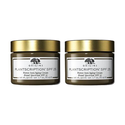 Origins悦木之源 榆绿木青春紧弹精华面霜50mlx2 SPF25抗衰