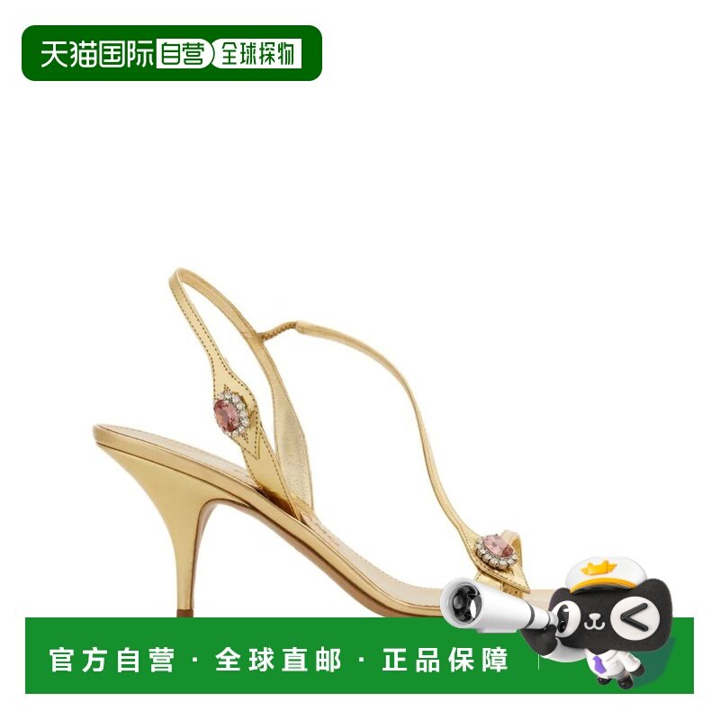 香港直邮SALVATORE FERRAGAMO 女士高跟鞋 01K849787893GOLD,女鞋,浅口单鞋,淘宝优惠券,粉丝福利购,淘宝优惠卷