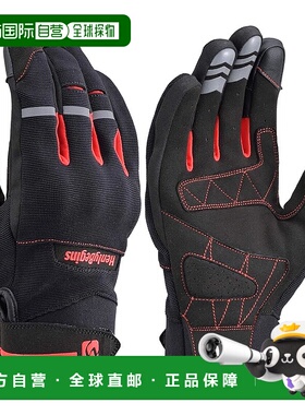 【日本直邮】Daytona 摩托车手套 四季 硬保护 触摸 HBG-050 红色