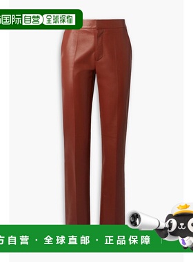 1h可退 香港直邮Chloe 蔻依 女士 皮革直筒裤 CHC22WCP04208