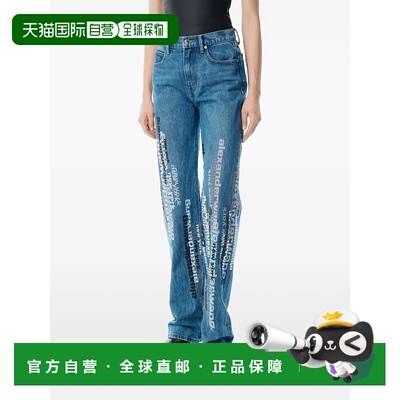 美国直邮ALEXANDER WANG - Unisex Ez Vertical Logo Screen Prin