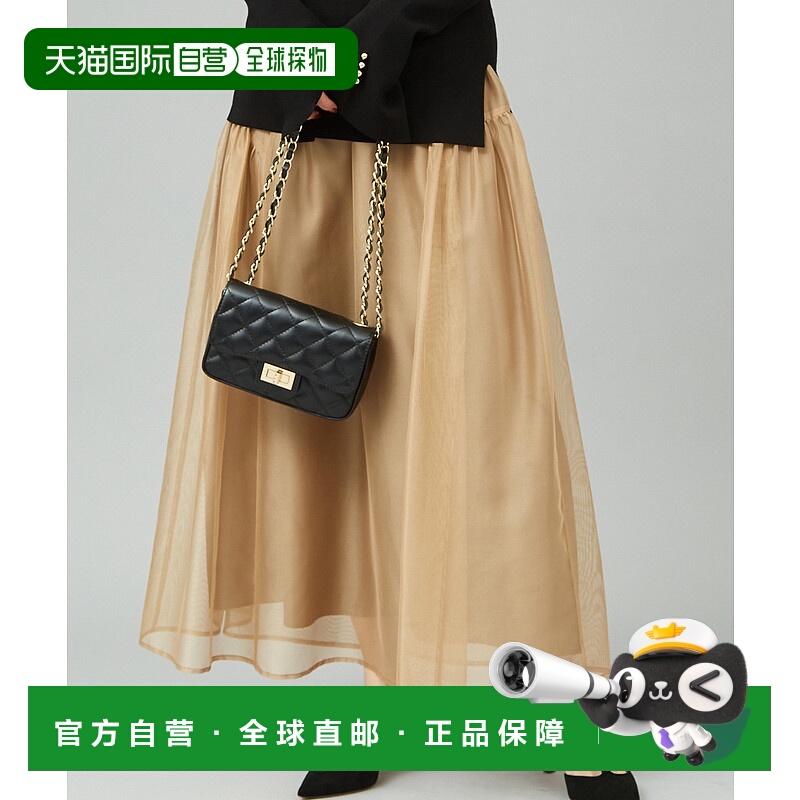 1h可退 日本直邮Rouge vif la cle 女士拼接褶皱裙 31490070004