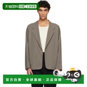 香港直邮essentials Unlined fear god 1h可退 灰褐色 男士