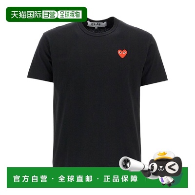 香港直邮Comme Des Garcons Play 徽标T恤 AXT108051短袖