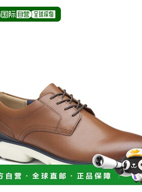 自营Johnston & Murphy Men's Trevor Plain Toe  Shoe - tan wat