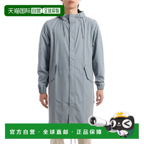 韩国直邮RAINS 鱼尾派克大衣（18140-147） 防水外套户外