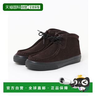 1h可退 日本直邮VANS 男装 天然皮革 卡尔弗 半包鞋 复古侧条设计