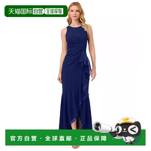 女士 1h可退 papell adrianna 连衣裙礼服 美国直邮