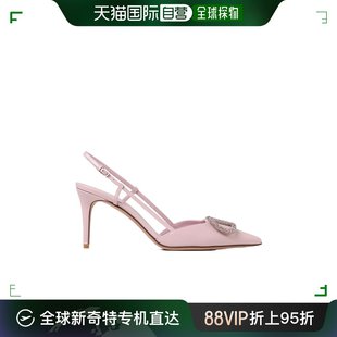 Valentino 香港直邮潮奢 女士露跟高跟鞋 99新未使用 华伦天奴