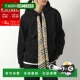 8066972 日本直邮BURBERRY 女士套头运动围 SILK CHK 连帽衫 FERN