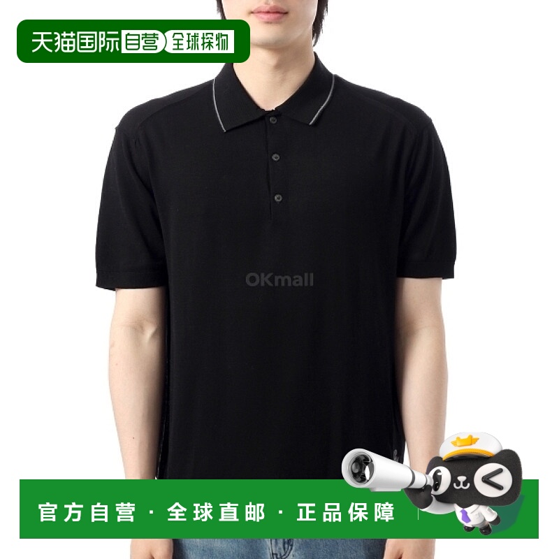 韩国直邮CP COMPANY 徽标刺绣棉质Polo衫（18CMKN190A 110083A 99