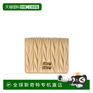 双折钱包 香港直邮Miu 女士 Miu 5MV204AFPP 缪缪