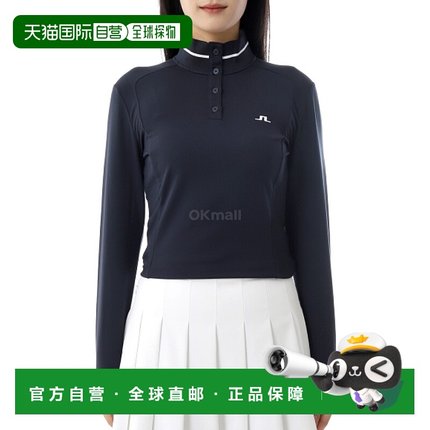 韩国直邮J.LINDEBERG Hertta 长袖 Polo 衫 (GWJT14031-6855) 长T