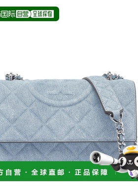 香港直邮TORY BURCH 女士单肩包 167750426 AW2025 蓝色 Tory Bur