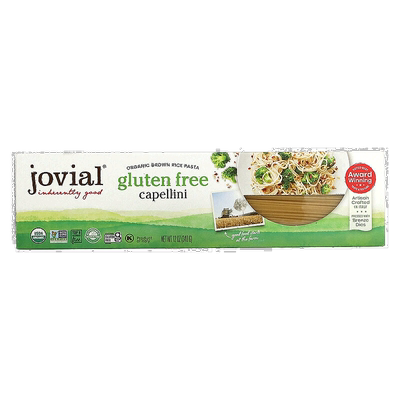 香港直邮Jovial,棕色意大利面米，Capellini（天使的头发），12盎