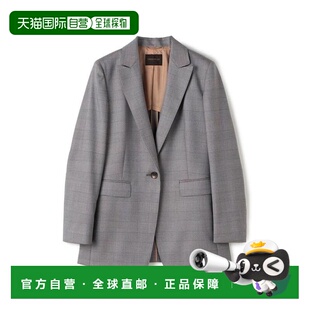 1h可退 日本直邮TOMORROWLAND 阴影蓝 1粒扣 西装外套